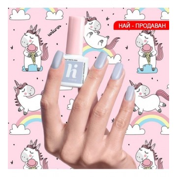 Гел лак 300 Violet White Hi Hybrid