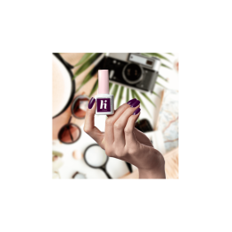 Гел лак 259 Aubergine Violet Hi Hybrid
