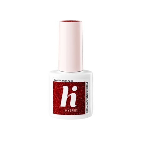 Гел лак 247 Red Pearl Hi Hybrid