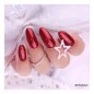 Гел лак 318 Burgundy Red Glitter Semilac