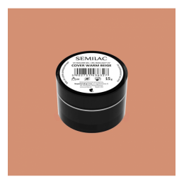 Гел 15 мл. Cover Warm Beige Semilac