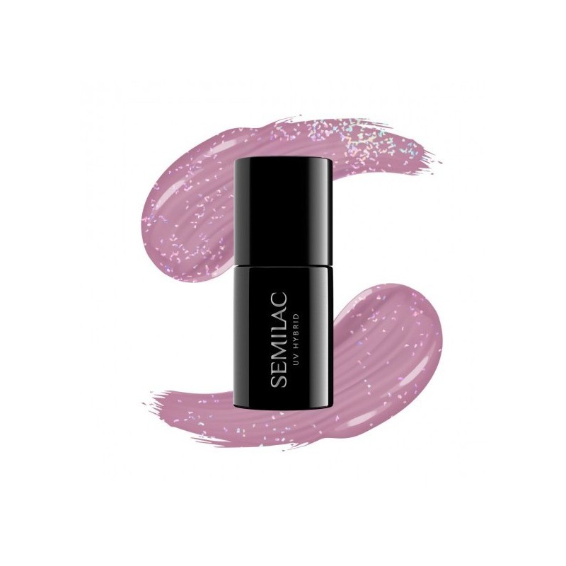 Гел лак 319 Shimmer Dust Pink Semilac