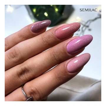 Гел лак 319 Shimmer Dust Pink Semilac