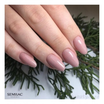 Гел лак 320 Shimmer Dust Beige Semilac