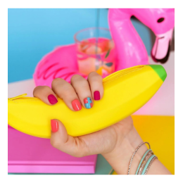 Гел лак 223 Intense Fuchsia Hi Hybrid