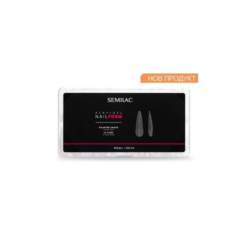 Горни форми Semilac остър бадем