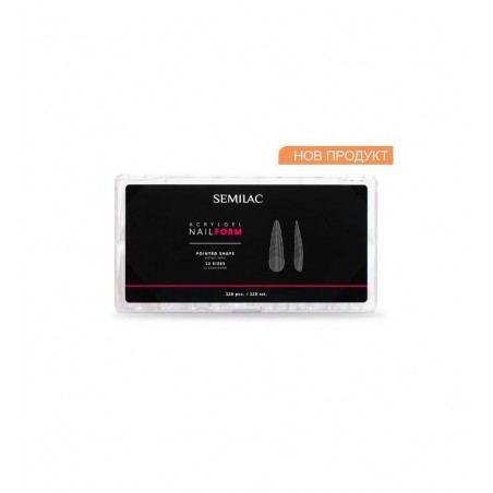 Горни форми Semilac остър бадем