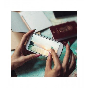 Гел лак 218 Pink Marble Hi Hybrid