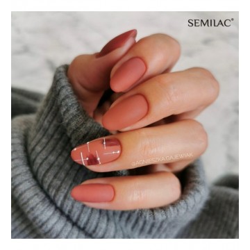 Гел лак 281 Gossip Time Semilac