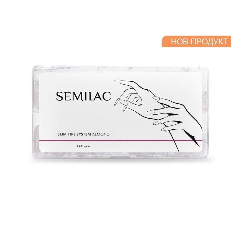 Форми гелови Semilac бадем