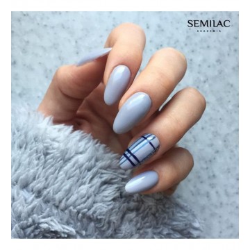 Гел лак 224 Official Grey Semilac