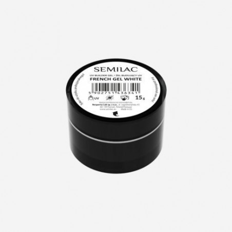 Гел 15 мл. French Gel White Semilac