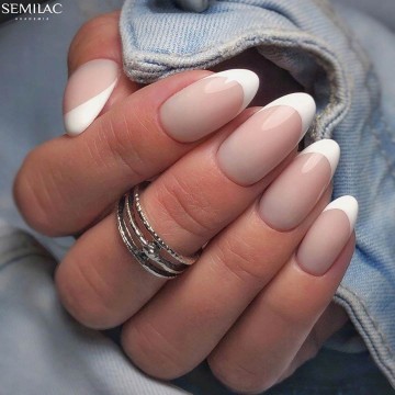Гел 15 мл. French Gel White Semilac