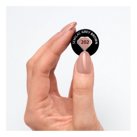 Гел лак 202 Grey Brown Semilac