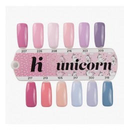 Гел лак 208 Bright Pink Hi Hybrid