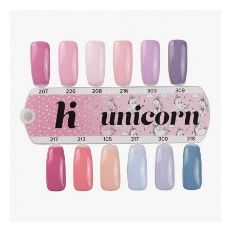 Гел лак 208 Bright Pink Hi Hybrid