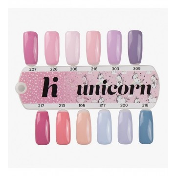 Гел лак 208 Bright Pink Hi Hybrid