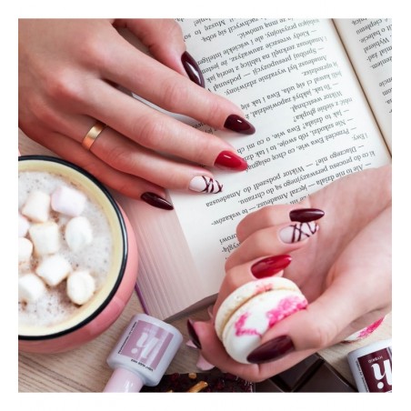 Гел лак 204 Red Raspberry Hi Hybrid