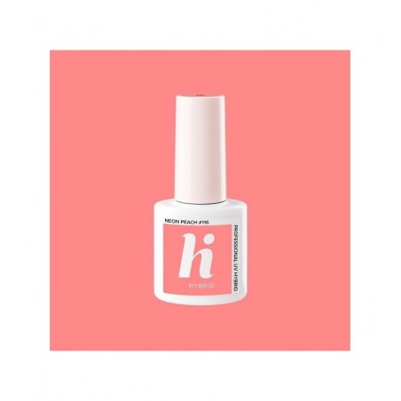 Гел лак 116 Neon Peach Hi Hybrid