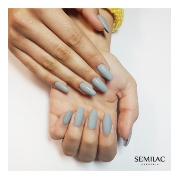 Гел лак 105 Stylish Gray Semilac