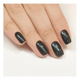 Гел лак 108 Metallic Black Semilac