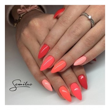 Гел лак 132 Orange Lollipop Semilac