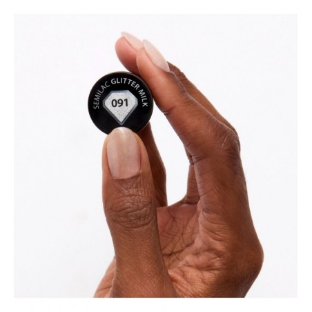 Гел лак 091 Glitter Milk Semilac