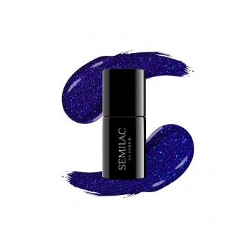 Гел лак 087 Glitter Indigo Semilac