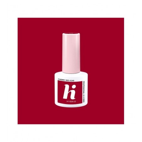 Гел лак 249 Cherry Red Hi Hybrid