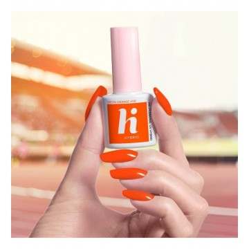 Гел лак 110 Neon Orange Hi Hybrid