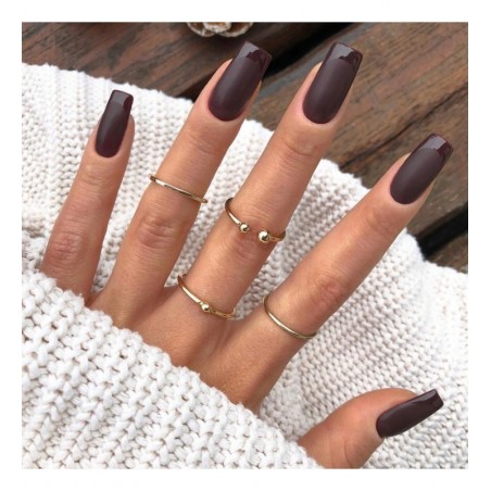 Гел лак 076 Black Coffee Semilac