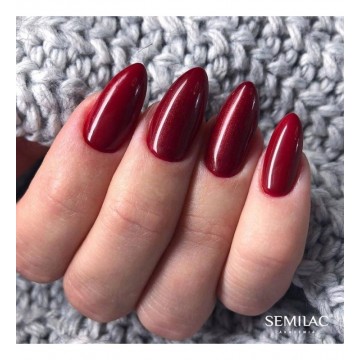 Гел лак 070 Pearl Red Semilac