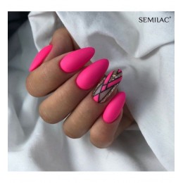 Гел лак 043 Electric Pink Semilac