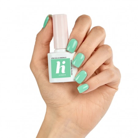 Гел лак 158 Dolce Emerald Hi Hybrid