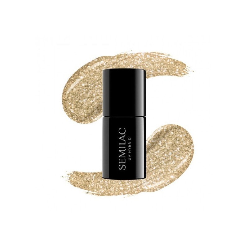Гел лак 037 Gold Disco Semilac