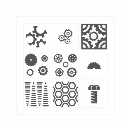 Шаблон за аерограф Majida