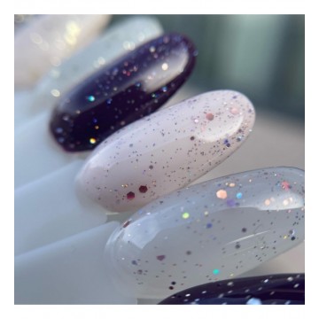 Топ със сребърни частици Majida Glitter Silver 15 мл.