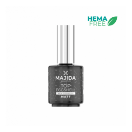 Топ пъдпъдъче яйце мат Majida Eggshell Black Matt 15 мл.