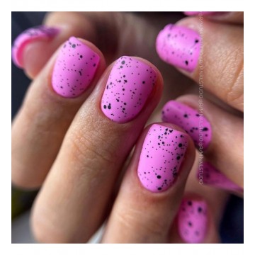 Топ пъдпъдъче яйце мат Majida Eggshell Black Matt 15 мл.