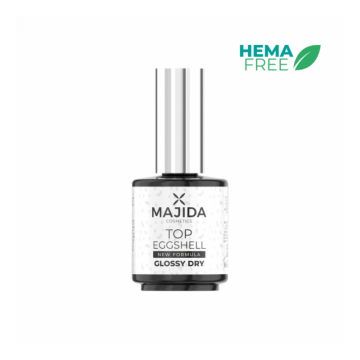 Топ пъдпъдъче яйце Majida Eggshell Black Glossy Dry 15 мл.