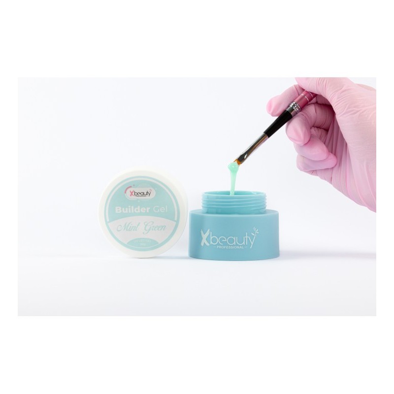 Гел Builder Mint Green Xbeauty 50 мл.
