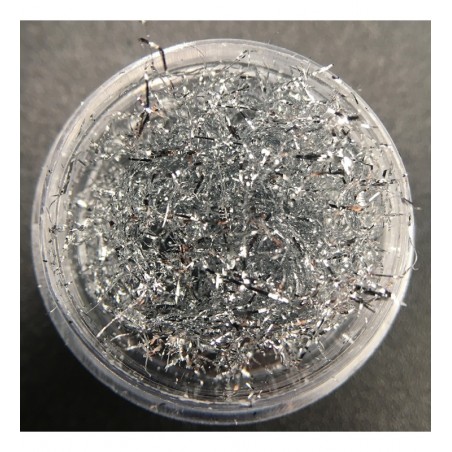 Накъсано фолио за декорация Сребро