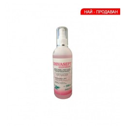 Дезинфектант за ръце и кожа Живасепт Глюконат 200 мл.