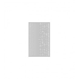 Лента за дизайн Бяла F550