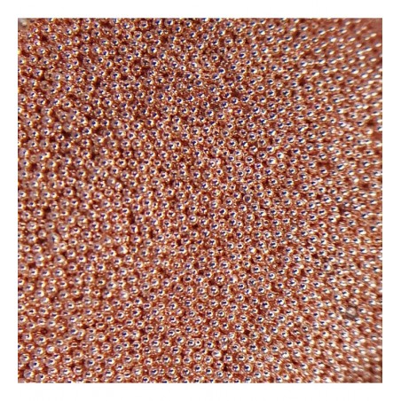 Хайвер метален Розово злато 0,4 мм.