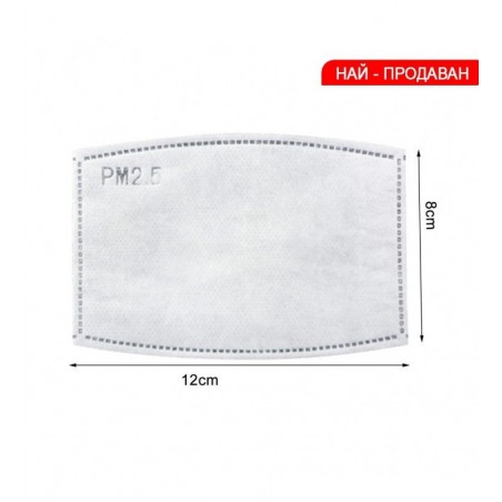 Филтър за маска с въглен