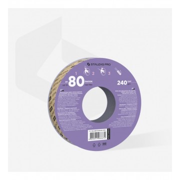 Абразивна лента пълнител калъф 240 грит - бяла