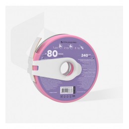 Абразивна лента калъф с резач 240 грит - бяла