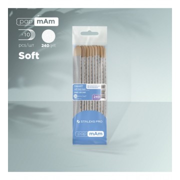 Абразиви Staleks Smart 20/240 грит с дървена основа