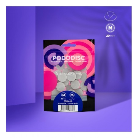 Абразиви за полиране за диск за педикюр M Staleks, 25бр.